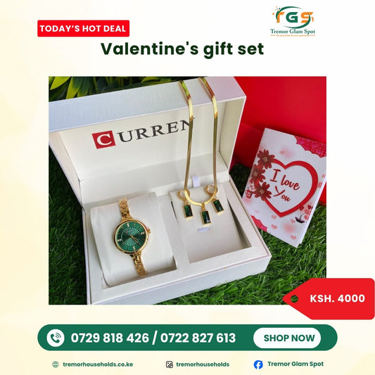 Curren 3 in 1 Valentines Gift Set