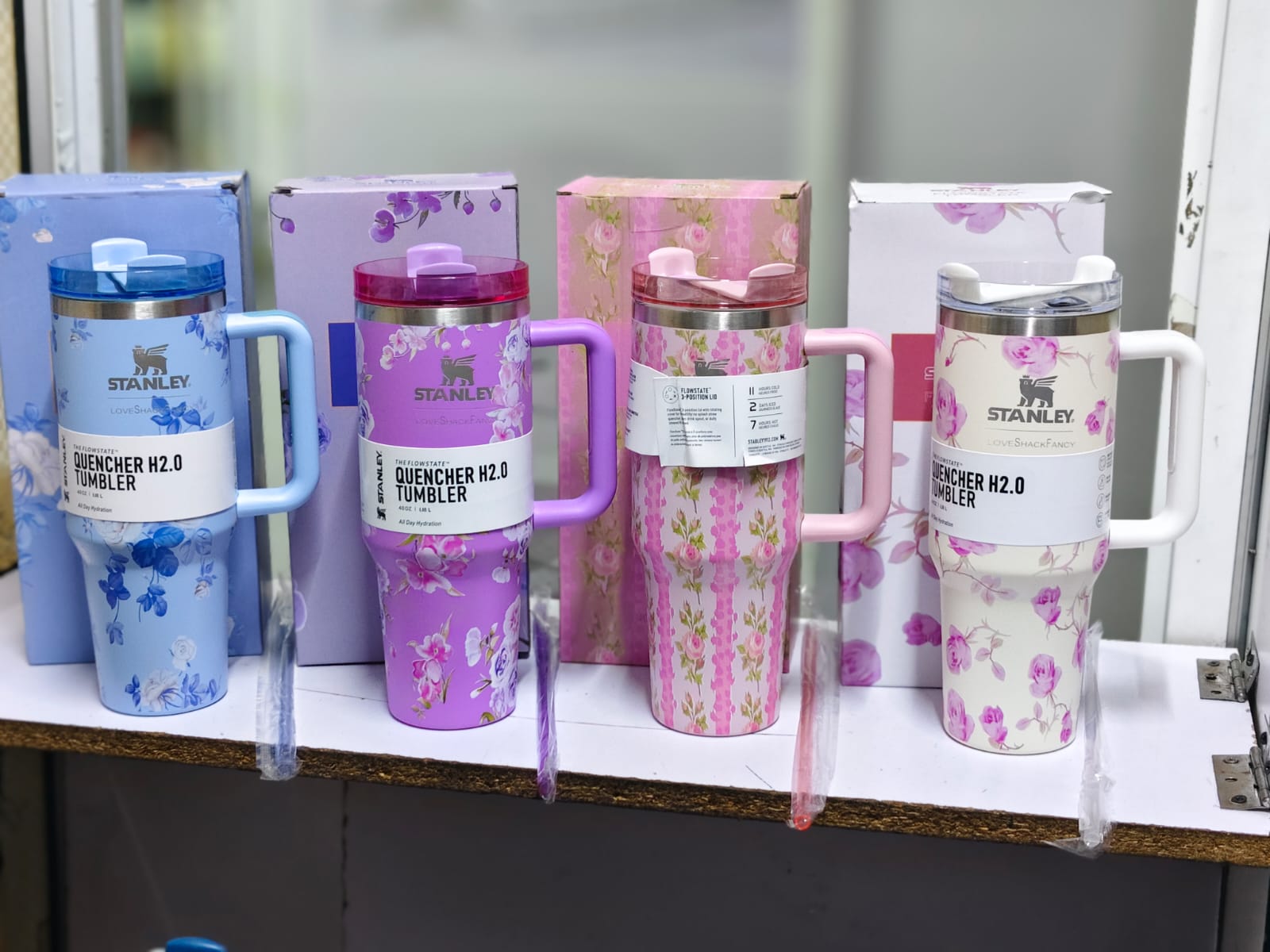 Floral Stanley mug 
