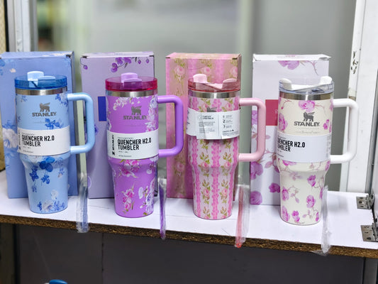 Floral Stanley mug 

