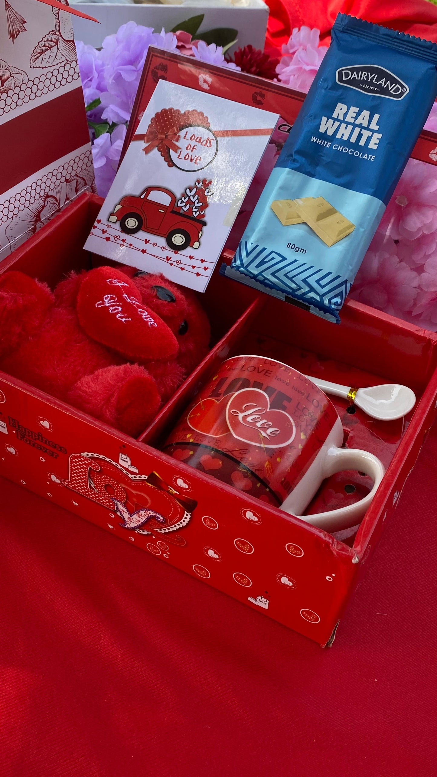 Gift box with cookies