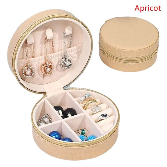 Portable Travel Storage Organizer Jewelry Case