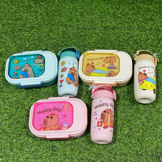 Set of children lunch boxes