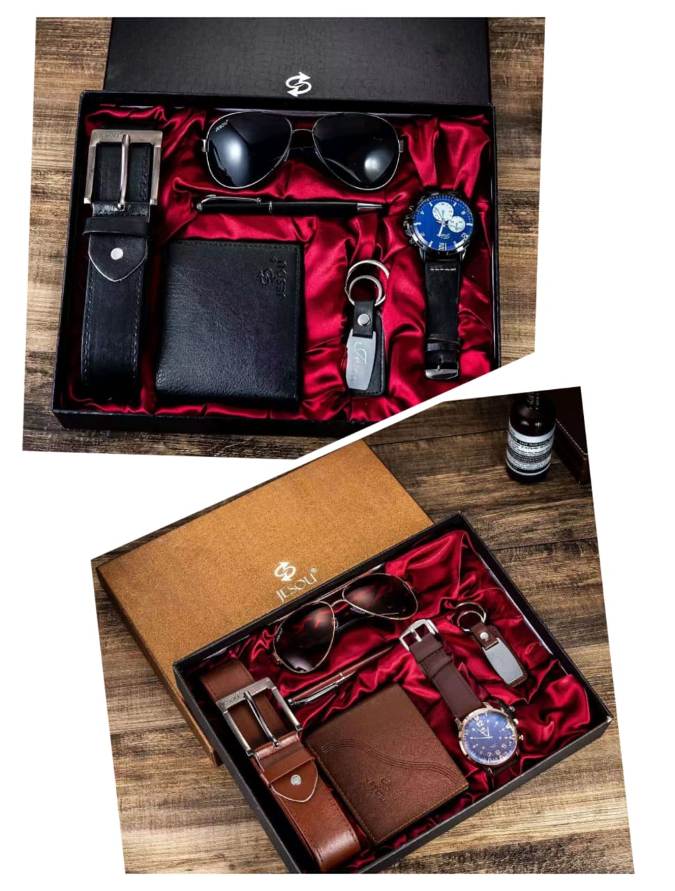 6 in 1 -Hot Fashion Jesou Men's Gift Set Exquisite Packaged